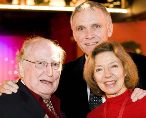 Gene Bayliss, Ron Young & Susan Sigrist